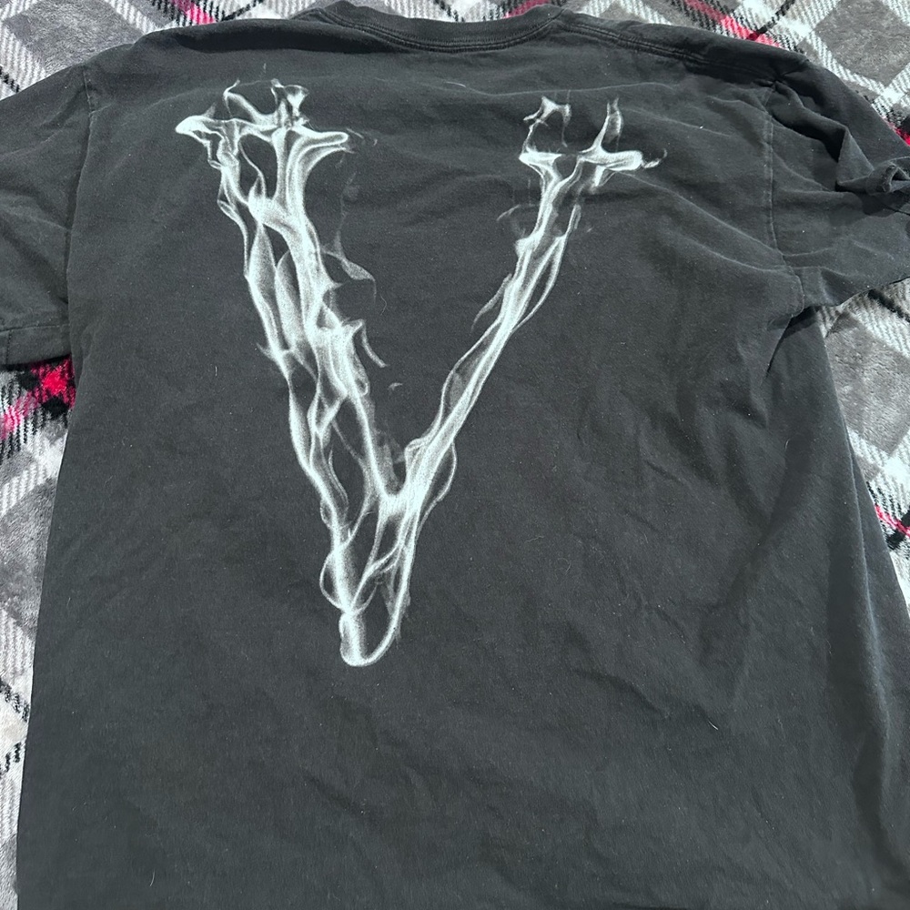 Pop Smoke x Vlone Faith Black T-Shir